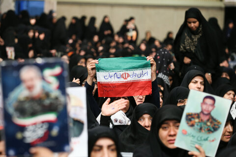 مراسم عزاداری شهادت امام رضا(ع) با حضور مقام معظم رهبری
