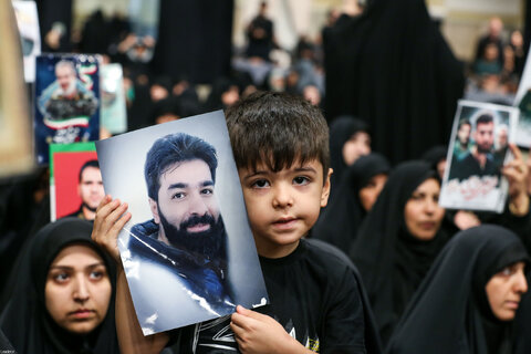مراسم عزاداری شهادت امام رضا(ع) با حضور مقام معظم رهبری