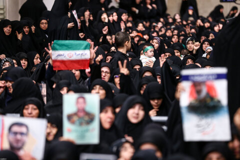 مراسم عزاداری شهادت امام رضا(ع) با حضور مقام معظم رهبری