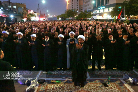 آیین شام غریبان شهادت امام رضا(ع) در حرم رضوی