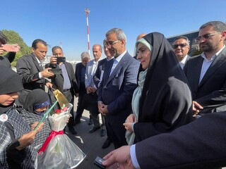 وزیر راه و شهرسازی وارد مشهد شد