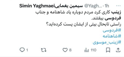 زینب موسوی و واکنشهای تند توییتریاش / پایان امپراطوری کوزکو