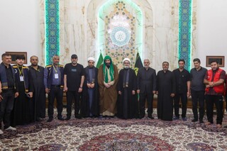تجلیل معاون امور بین‌الملل آستان قدس رضوی از موکب‌داران بین المللی در دهه پایانی ماه صفر