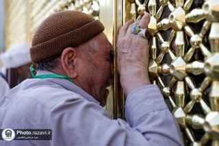 زیارت اول در حرم امام مهربان با طرح «مهر درخشان» ناذران