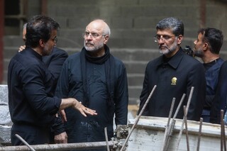 بازدید رئیس مجلس شورای اسلامی از پروژه‌های عمرانی حرم مطهر رضوی