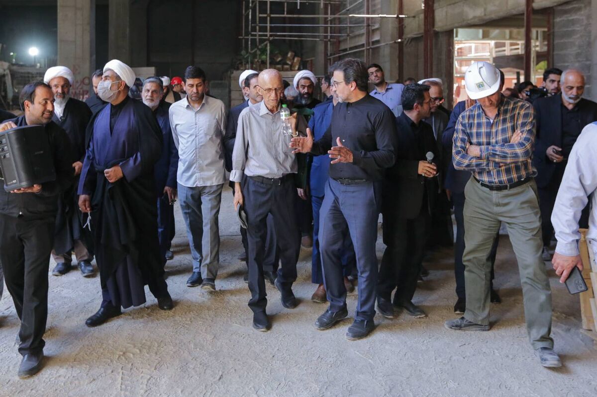 بازدید نمایندگان مجلس شورای اسلامی از پروژه های عمرانی حرم مطهر رضوی بازدید نمایندگان مجلس شورای اسلامی از پروژه های عمرانی حرم مطهر رضوی