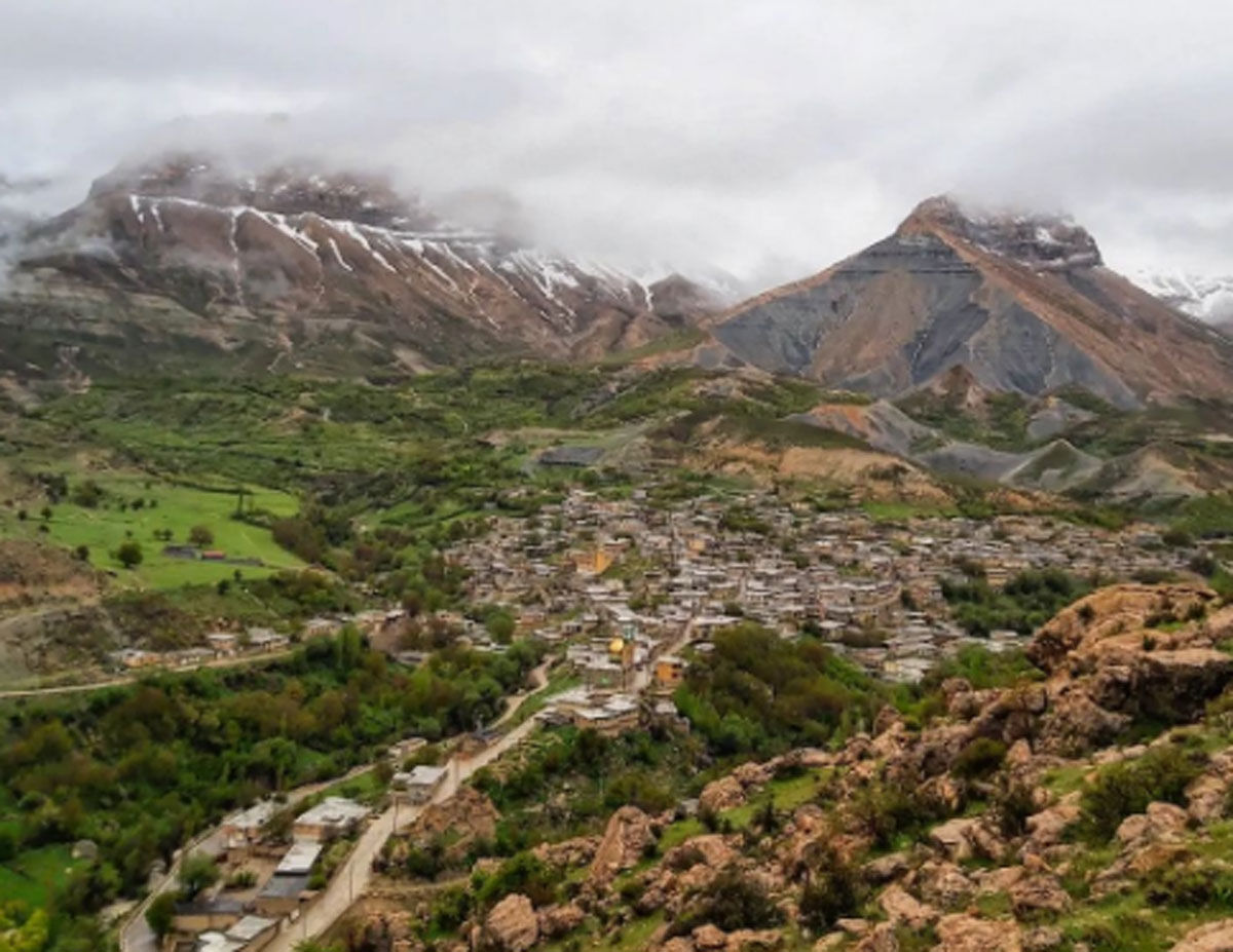 «روستای خفر» جهنم سفید، بهشت گردشگران 