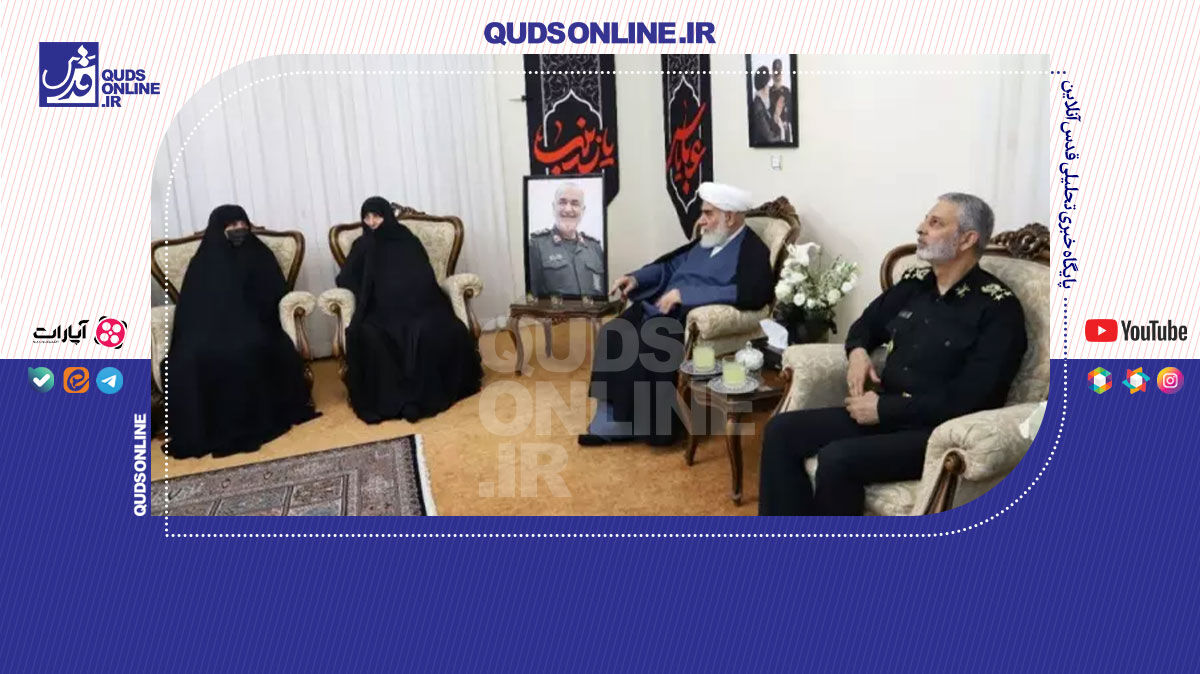 فیلم | ابلاغ پیام رهبر انقلاب به خانواده شهدای اقتدار
