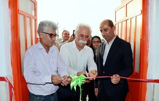 مدرسه عشایری دشت پلنگ دشتی افتتاح شد