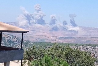بمباران شدید جنوب لبنان توسط جنگنده‌های صهیونیست