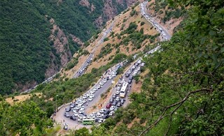ترافیک پرحجم و روان در جاده‌های مازندران