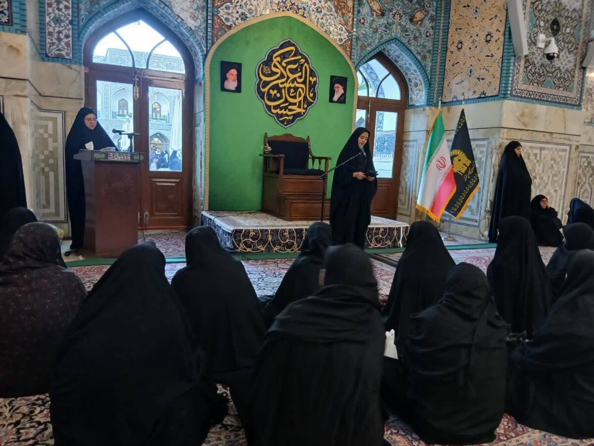 ویژه‌برنامه "نگین سامرا" در حرم مطهر رضوی برگزار شد