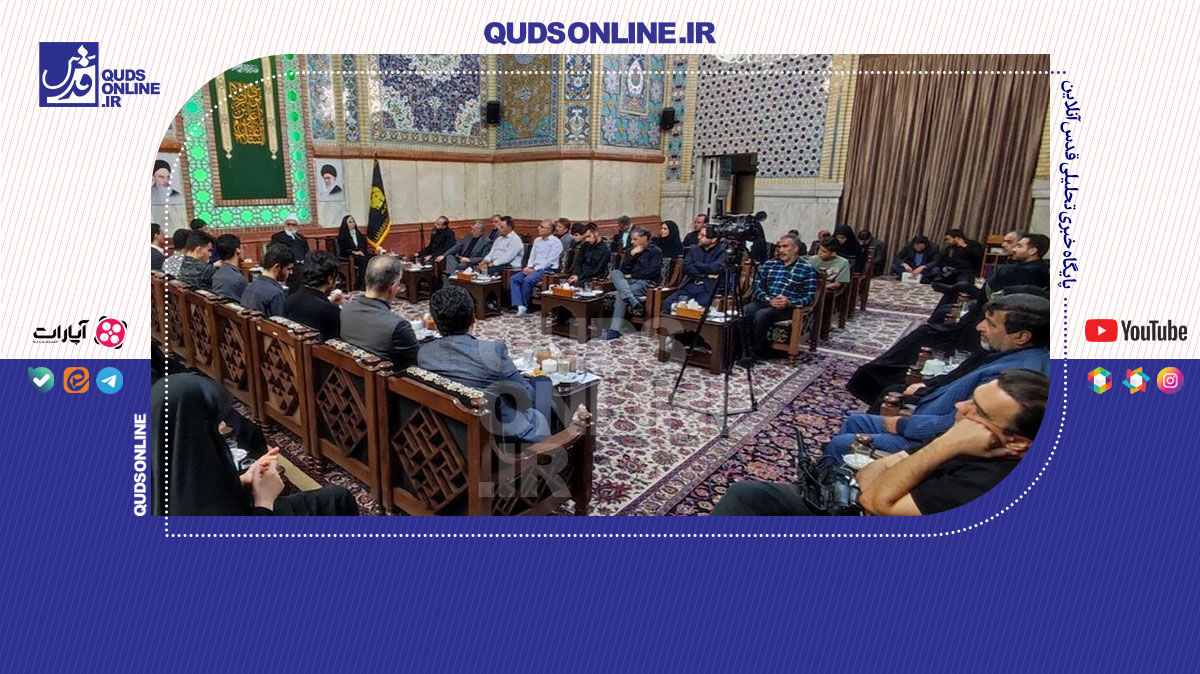 فیلم | دیدار صمیمانه نخبگانان جوان با تولیت آستان قدس رضوی