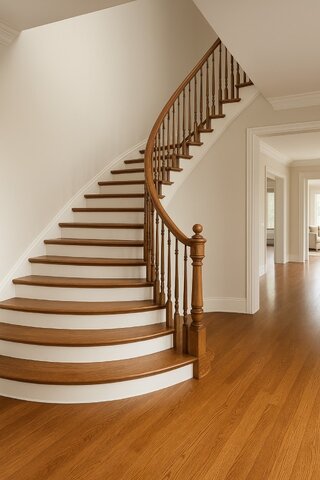 همه چیز درباره پله چوبی؛ از انتخاب چوب تا اجرای بی نقص و نگهداری ساده