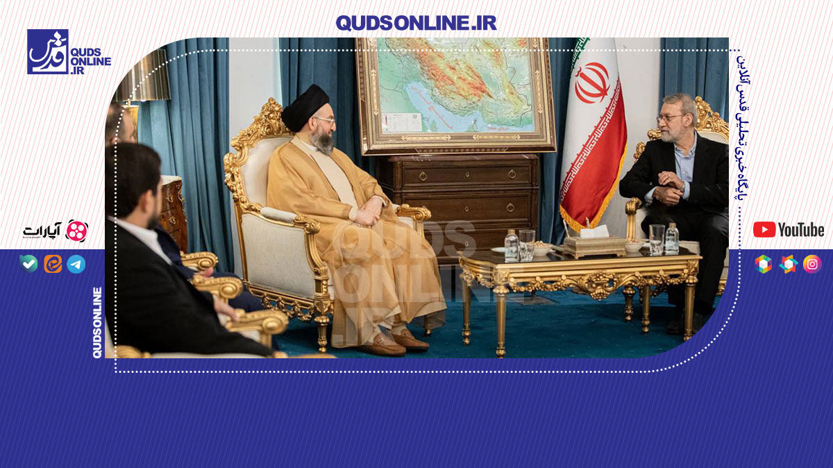 فیلم | رایزنی حکیم و لاریجانی در تهران