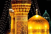 اقامه نماز آیات هم زمان با وقوع پدیده ماه گرفتگی در حرم مطهر رضوی