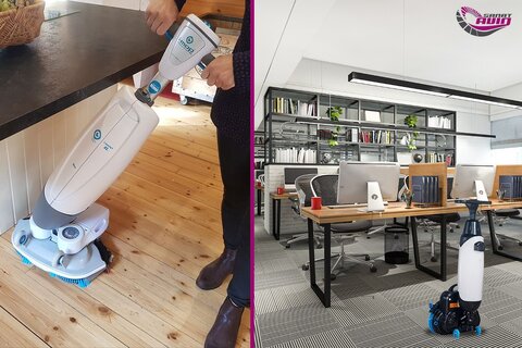 اسکرابر دستی | ابزار ایدهآل نظافت دفاتر کوچک و محیطهای اداری