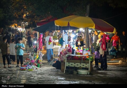 شب های دریاچه زریبار مریوان
