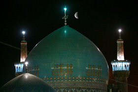 ماه گرفتگی قرن - حرم مطهر رضوی
