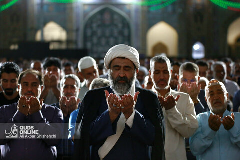 ماه گرفتگی قرن - حرم مطهر رضوی