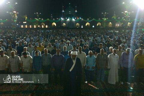 ماه گرفتگی قرن - حرم مطهر رضوی