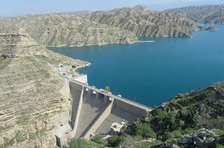 حجم آب سد کوثر گچساران ۱۲۴ میلیون مترمکعب کاهش یافت