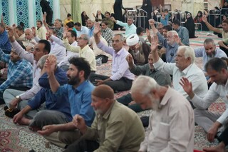 برگزاری جشن میلاد پیامبر(ص) و امام جعفر صادق(ع) در میقات الرضا(ع)