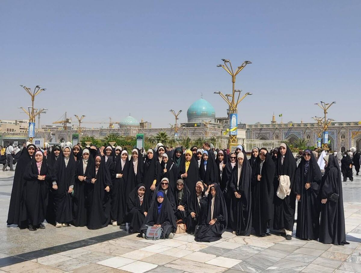 اردوی فرهنگی، زیارتی نوجوانان دختر  میقات‌الرضا(ع) در مشهد
