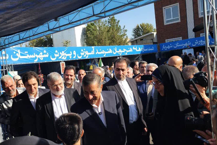 افتتاح ۳ طرح آموزشی با حضور معاون اجرایی رئیس‌جمهور در شهریار