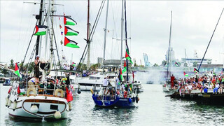 حضور شخصیت‌های مطرح در ناوگان جهانی «صمود»