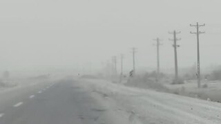 گرد و غبار ترکمنستان، گلستان را فرا گرفت