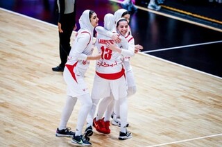 بسکتبال کاپ آسیا؛ صعود دختران ایران به نیمه نهایی با شکست ازبکستان