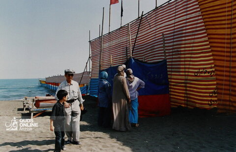 آخرین هفته تعطیلات تابستانی در ساحل خزر سال 1384