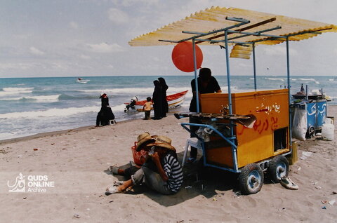 آخرین هفته تعطیلات تابستانی در ساحل خزر سال 1384