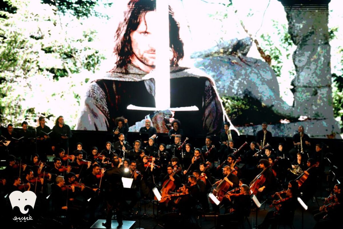 ارکستر ۱۵۰ نفره روی صحنه رفت/ فیلم کنسرت «بازی تاج و تخت» به زودی اجرا می شود