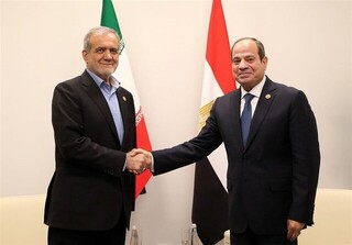 پزشکیان: اتحاد کشورهای اسلامی راه مقابله با جنایات رژیم صهیونیستی است/ تاکید السیسی بر اتخاذ موضع واحد در برابر رژیم صهیونیست