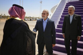 لاریجانی وارد ریاض شد