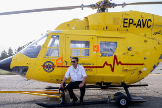 بالگردهای اورژانس نمی توانند در شب پرواز کنند/ هزینه ۶ میلیاردی سالانه هر بالگرد برای سازمان اورژانس