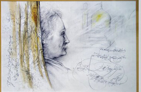 مروری بر آثار ماندگار استاد فرشچیان که در موزه آستان قدس رضوی نگهداری میشوند