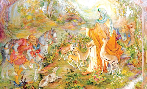 مروری بر آثار ماندگار استاد فرشچیان که در موزه آستان قدس رضوی نگهداری میشوند