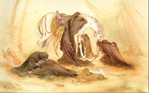 مروری بر آثار ماندگار استاد فرشچیان که در موزه آستان قدس رضوی نگهداری میشوند