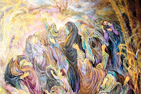 مروری بر آثار ماندگار استاد فرشچیان که در موزه آستان قدس رضوی نگهداری میشوند