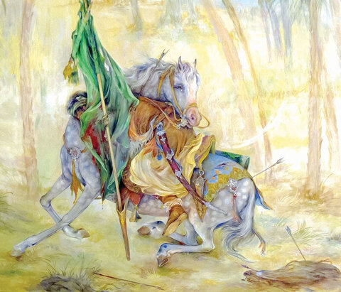 مروری بر آثار ماندگار استاد فرشچیان که در موزه آستان قدس رضوی نگهداری میشوند