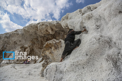 معدن نمک «قلعه رشید»
