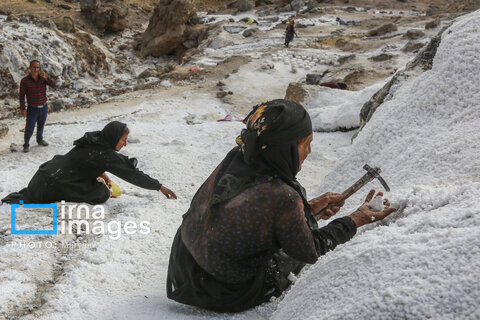 معدن نمک «قلعه رشید»