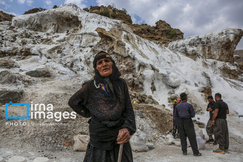 معدن نمک «قلعه رشید»