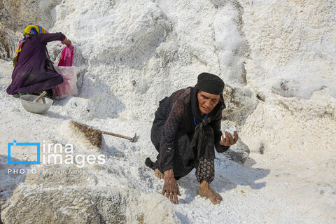 معدن نمک «قلعه رشید»