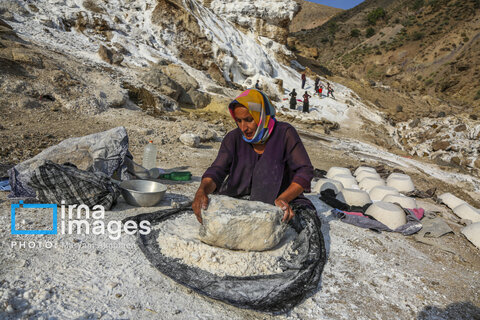 معدن نمک «قلعه رشید»
