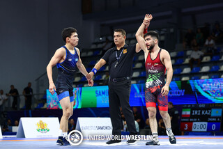 کشتی فرنگی قهرمانی جهان؛ احمدی نقره صید کرد