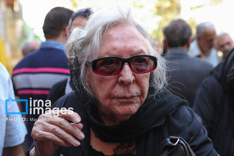 تشییع پیکر «ثمینه باغچه‌بان»